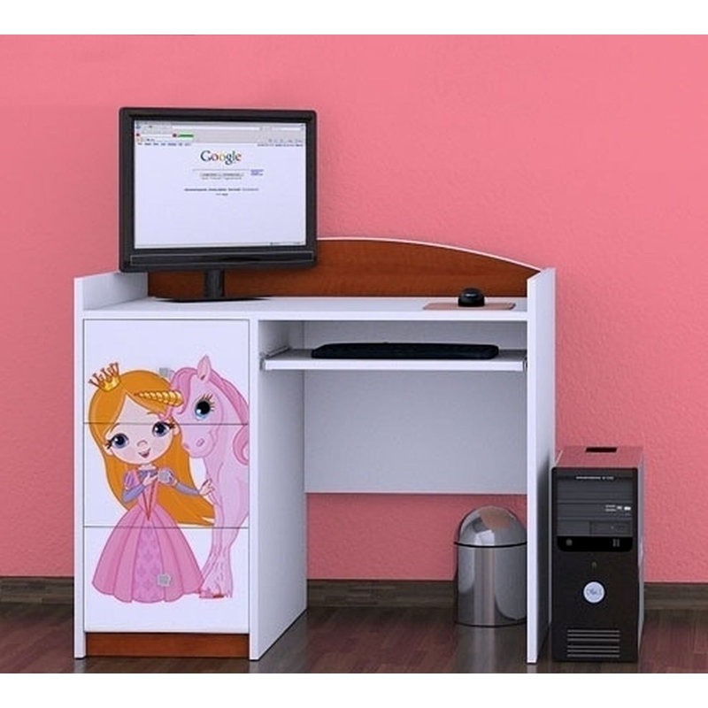 Drumourne 100cm Computer Desk, Brown