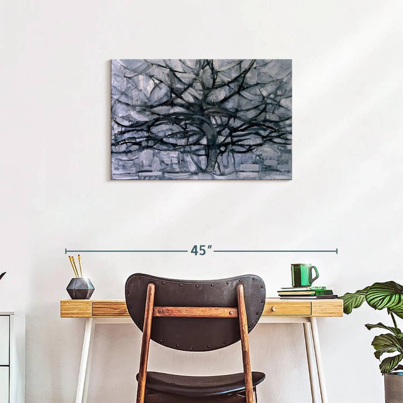 Gray Tree, 20" H x 30" W