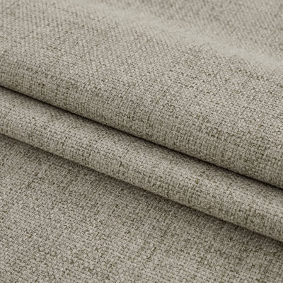 Leming 100% Polyester Burlap Blackout Curtains for Bedroom Back Tab Curtains 2 Panels Set