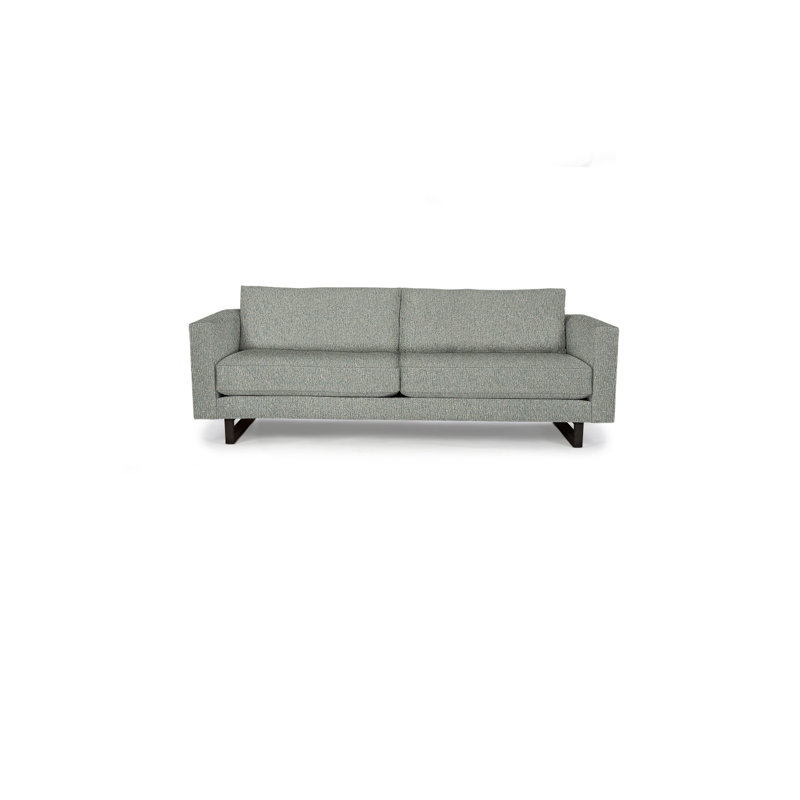 Avalon Sofa, Wenge, Black Bear Polyester