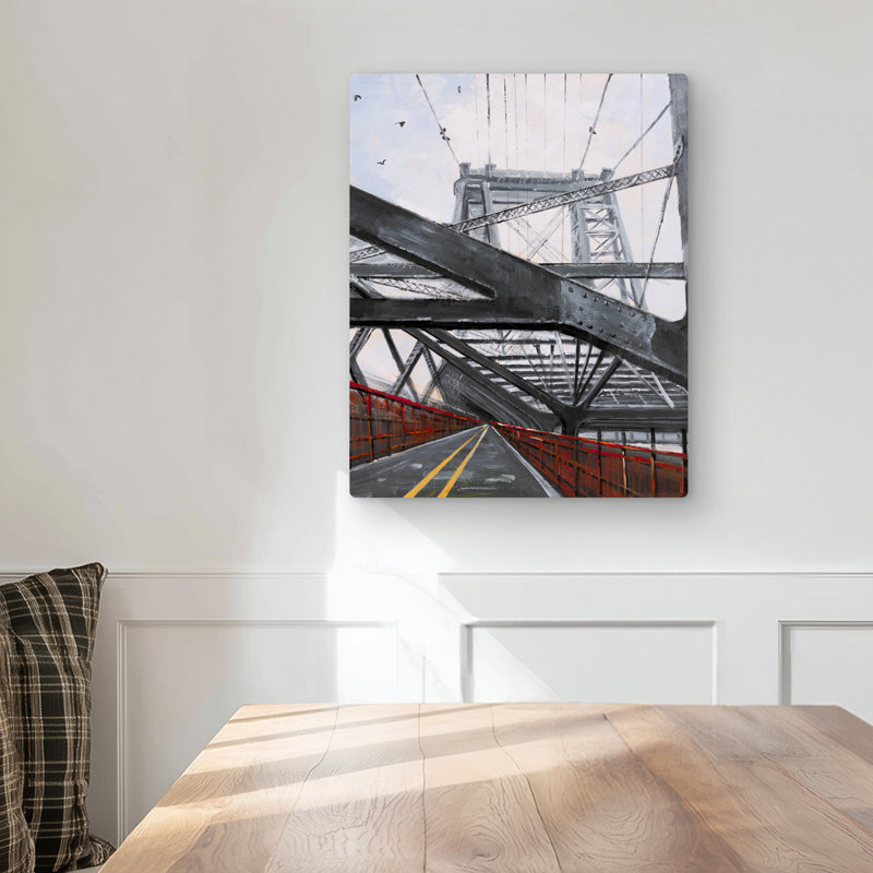 Bridge architecture - Cities Bridge metal print for home decor