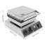 Gaufrier électrique antiadhésif YYBSH 1700W 4-en-1
