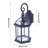 Wall-Mounted Lamp Outdoor Garden Light Wall Lantern