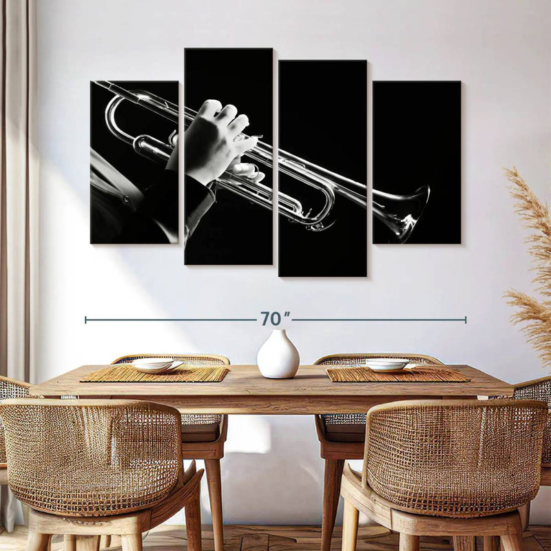 Abarca Jazz Trompette, H 42 po x l 68 po