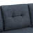 86" Linen Blend Upholstered Sleeper Sofa