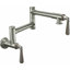 Davoli Pot Filler - Dual Handle Wall Mount - Traditional