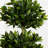 Triple Bay Leaf Topiary Artificial Tree
