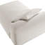 Chaise longue modulaire rembourrée en tissu Solace-101704626