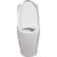 Toilette en céramique à double chasse écoénergétique, conception moderne, idéale pour les salles de bain confortables et silencieuses
