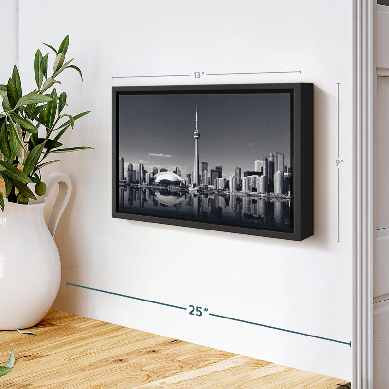 «Monochromes de Toronto, art mural», H 9 po x l 13 po