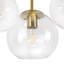 Lustre spoutnik moderne 5 lumières Mid-Century