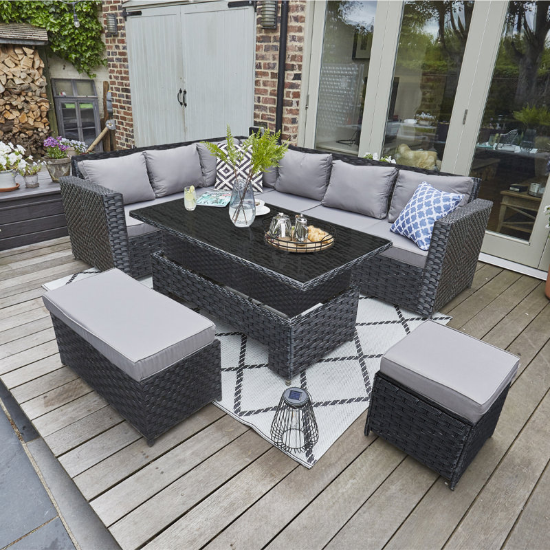 Lorentz 9 - Person Seating Group with Cushions