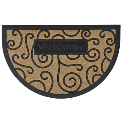 Non-Slip Welcome Doormat for Entry, 20" x 30", Waterproof, Mat