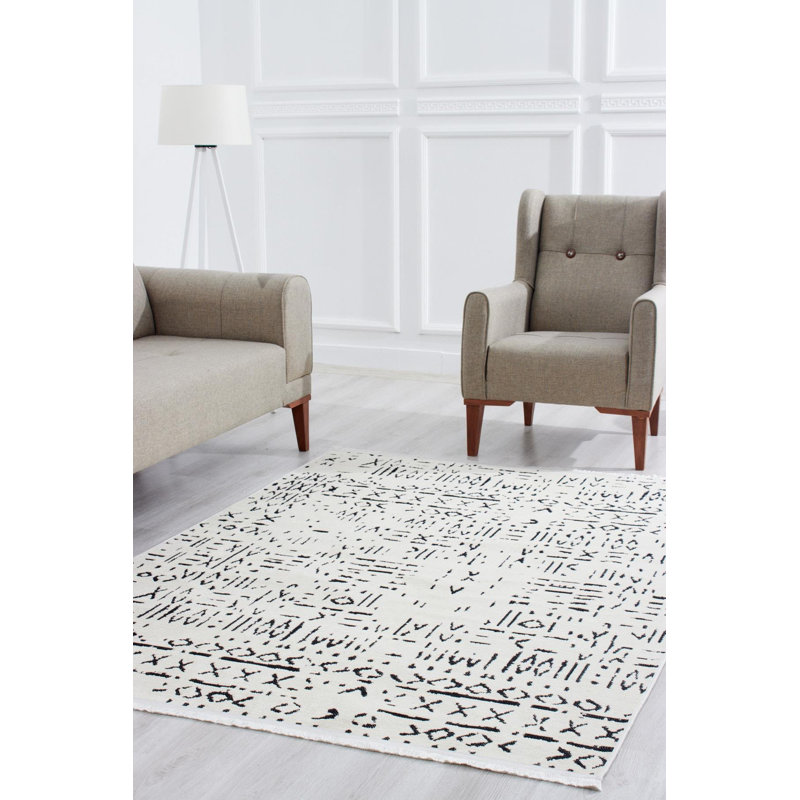 Tapis Crystallee avec envers antidérapant, Tapis de couloir 5 pi 3 po x 11 pi 5 po