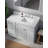 Disar 46'' Single Bathroom Vanity with Quartz Top-306134348