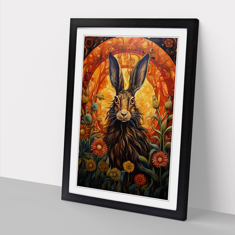 Hare Renaissance - Framed Print