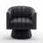 Black Faux Leather