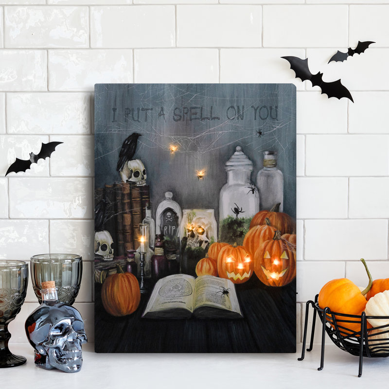 Halloween Spell - reproduction sur toile tendue
