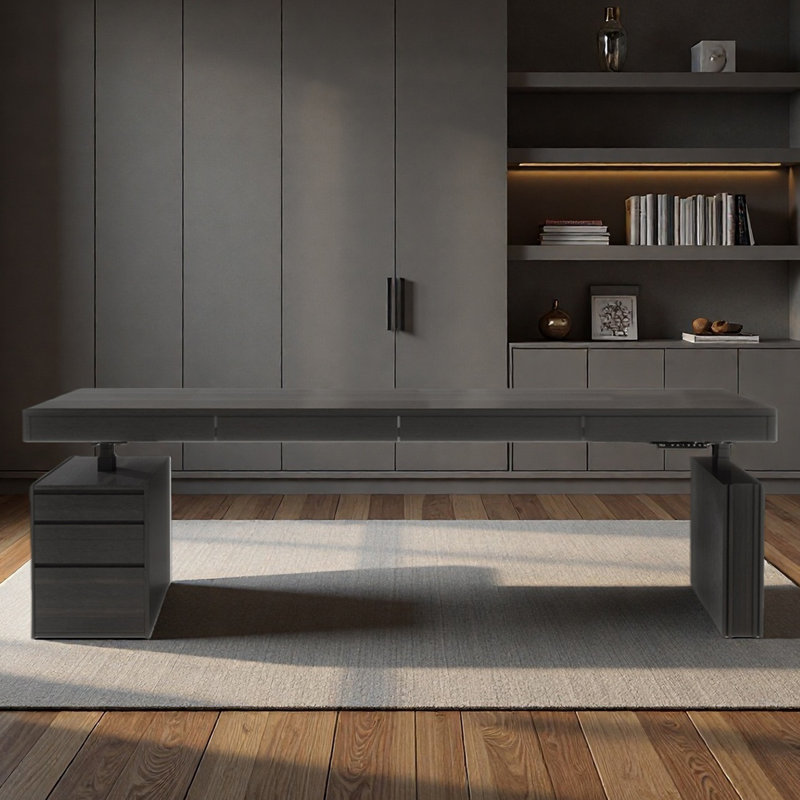 Bevans, H 53,94 po x l 94,49 po x P 33,46 po, Noir