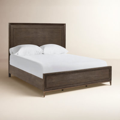 Saratoga Panel Oak Bed