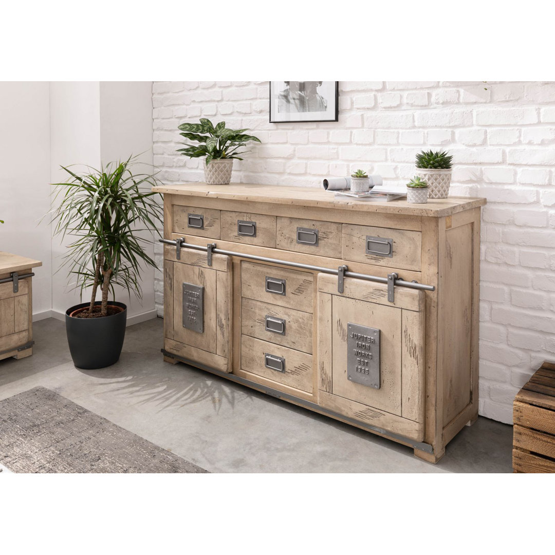 Sideboard Bretenieres aus Massivholz 120 cm