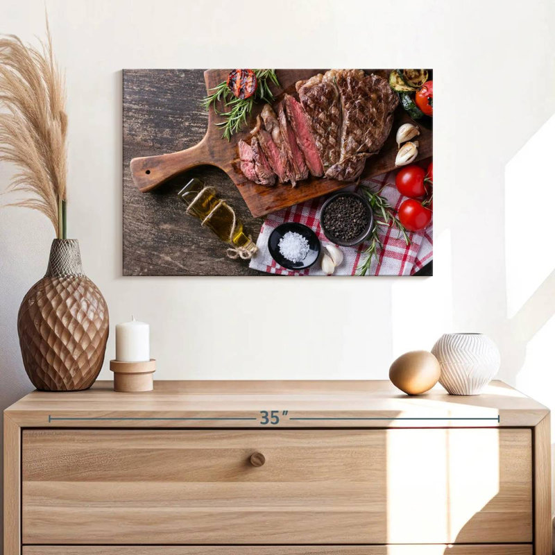Yarlin Sliced Beef Steak, 16" H x 24" W