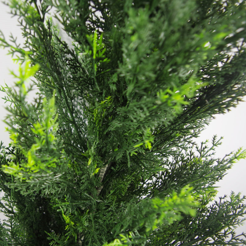 Annistyn Faux Cypress Tree in Pot, 120 cm x 35 cm