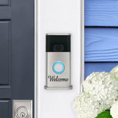Couvre-sonnette Welcome Video (compatible avec Ring 2e génération)