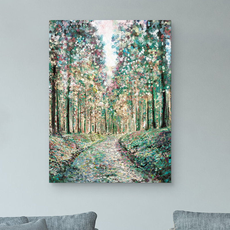 «Fantasy Forest», impression sur toile tendue