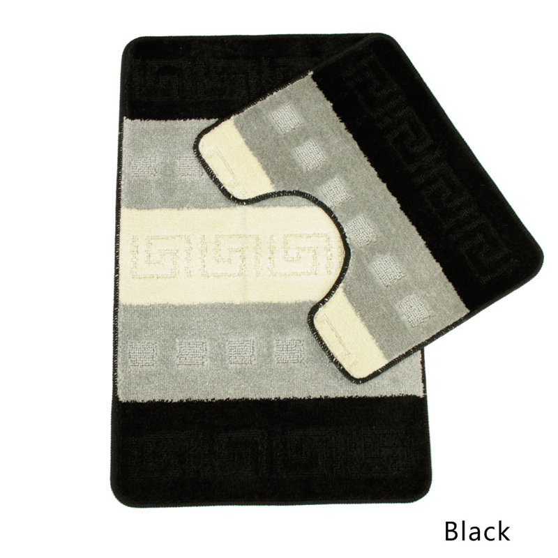 Bath Rug, Black
