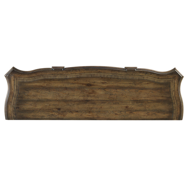 Traditional Walnut 12-Drawer Dresser with Dovetail Detail