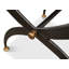 Leather Accent Stool