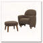 Chaise de loisir rembourrée avec repose-pieds-1838683238