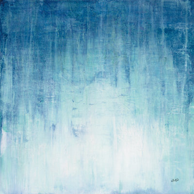 «Into the Blue I on Canvas» par Julia Purinton, reproduction
