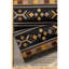 Tapis noir, l 5 pi 3 po X 7 po, 100% polypropylène, teinture, décoration, teinture fabriquée en Turquie, décor,-718171384