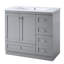 Meuble-lavabo sur pied 36 po style Shaker-1220676940