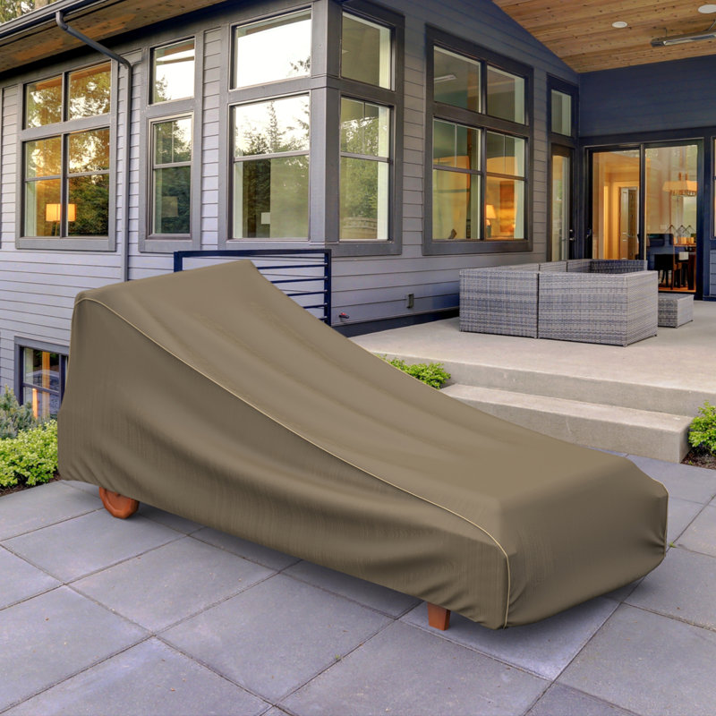 Hillside Heavy Duty Patio Chaise Lounge Cover, 35" H x 35" W x 74" D