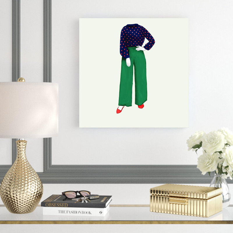 Fashion Fashion - impression sur toile tendue, H 20 po x l 20 po