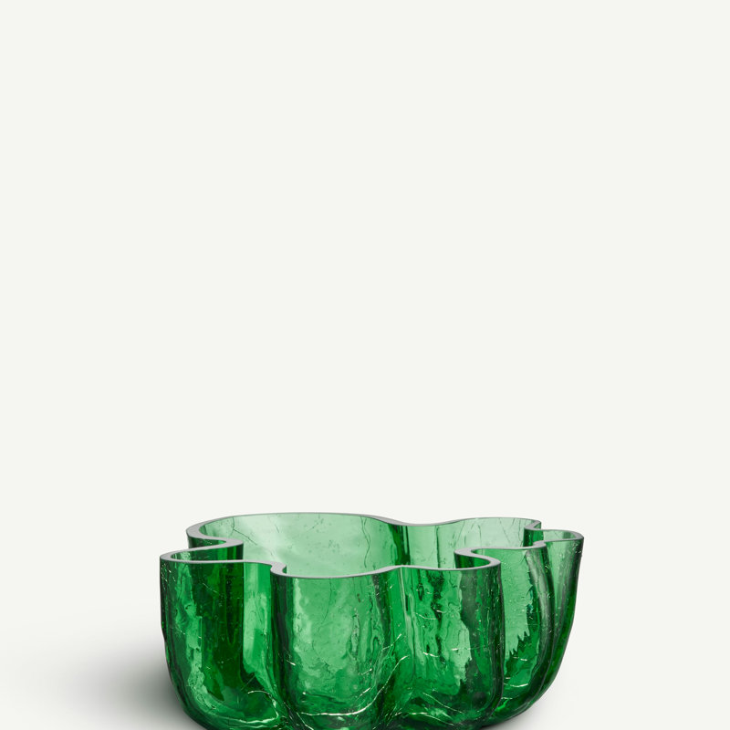Bol craquelé vert