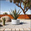 Ensemble de lit de jardin surélevé en acier Corten robuste - diamètre 15,5 po x H 12 po-1148122778