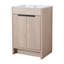 Meuble-lavabo autoportant de 24 po avec 2 portes d'armoire à fermeture en douceur ((KD-PACKING)-212622716