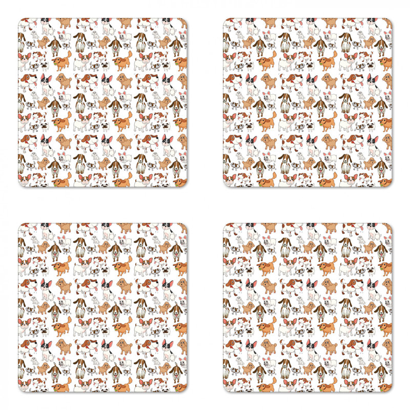 Sous-verre chien amateur