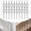 10 balustres 10 pièces pour escalier