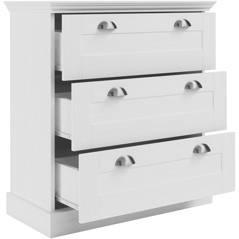 Motala Chest of Drawers, White
