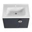 Ensemble de meuble-lavabo simple 28 po avec plateau en céramique Einhard-1237996410