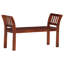  Banc en bois d'acacia massif 43,7 po