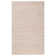 Arria Hand Woven Jute/Cotton Geometric Rug in Natural