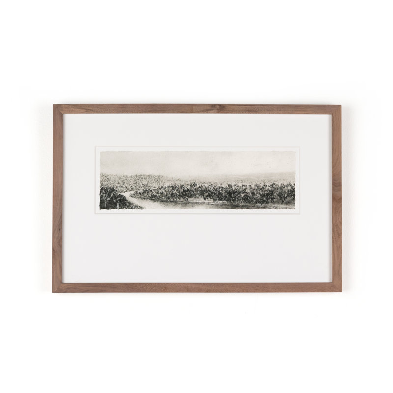 Hill Ctry Study II Print by Aileen Fitzgerald