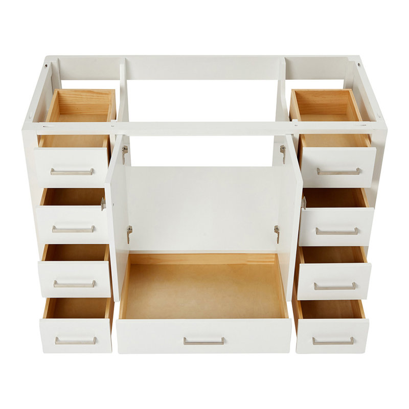 Panchuri 48'' Single Bathroom Vanity Base Only, White