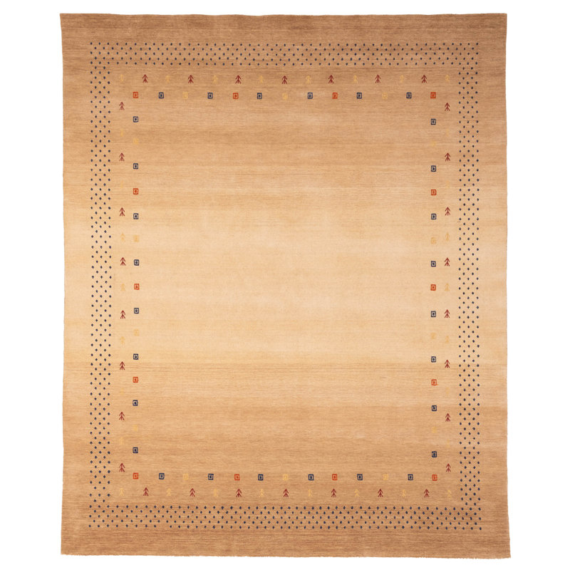 Indo Gabbeh Tan Rug 8'3" x 10'0"